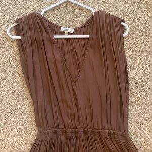 Wilfred pleated flowy dress